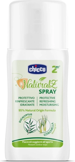 Chicco NaturalZ zaštitni i osvježavajući sprej protiv komaraca za djecu 100 ml