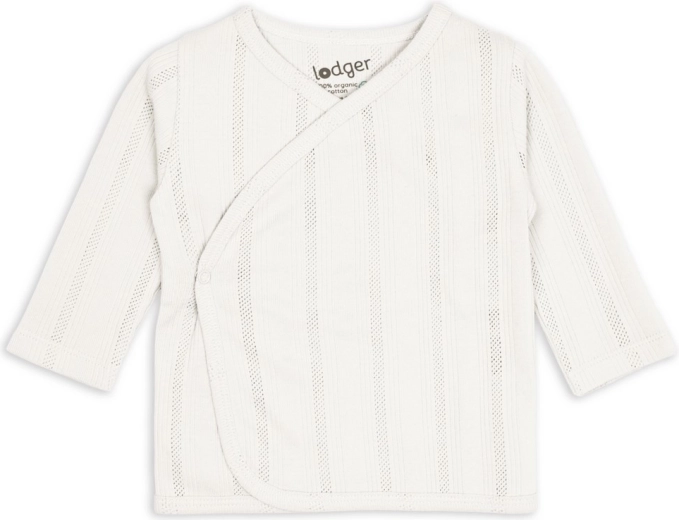 Lodger zamotavajuća majica Pointelle cream vel. 68