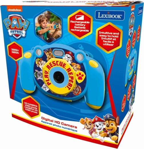 Lexibook dječja HD kamera i fotoaparat Paw Patrol sa SD karticom 32 GB