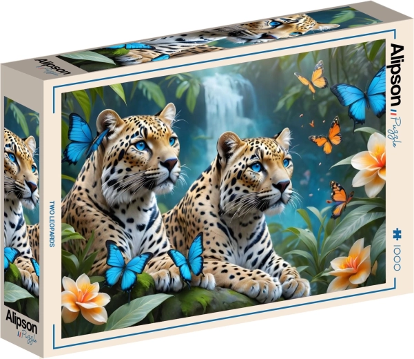 Alipson puzzle Two Leopards 1000 pieces