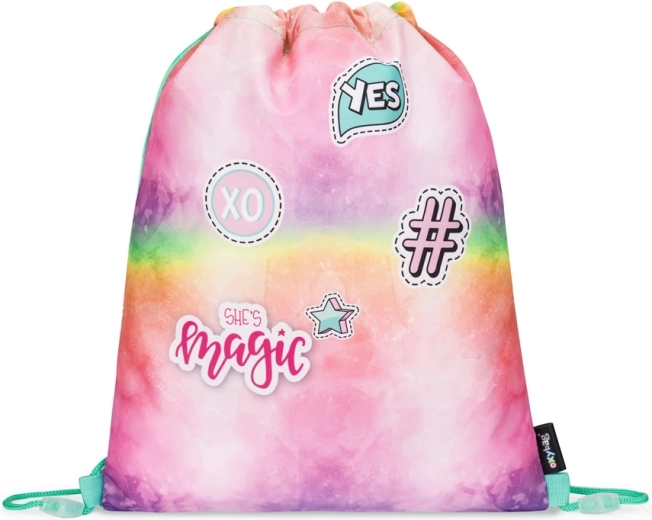 Kompletan set: vrećica i jednokatna pernica