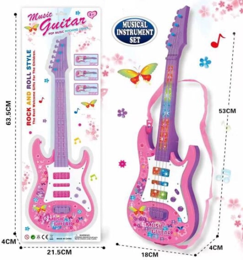 Dječja gitara 53 cm sa svjetlom i zvukom