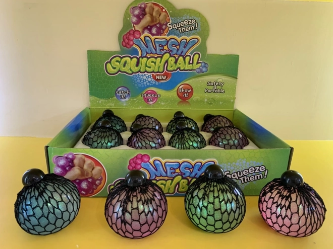 Squeezy ball in a net - 1 piece