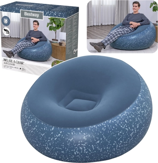 Napuhaće кресlo Bestway Inflate-A-Chair plavo