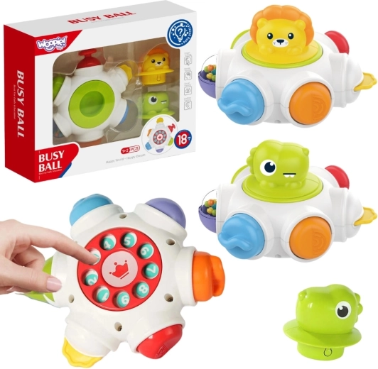 WOOPIE BABY sensory educational rocket 6 in 1