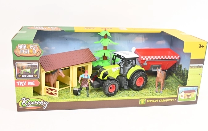 Farma s traktorom – dječji set za igru (7 dijelova)