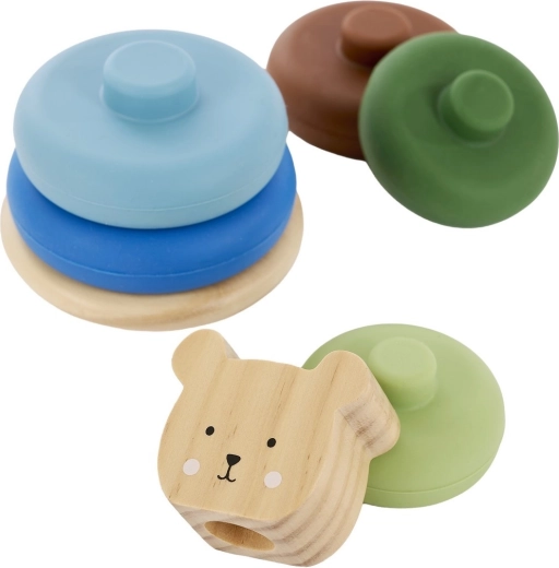Soft silicone rings for easy gripping