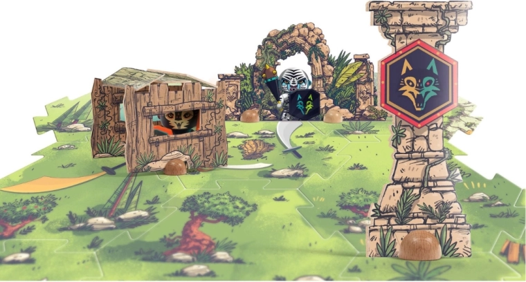 Privlačne avanturističke ilustracije