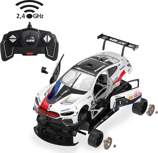Jamara BMW M8 GTE RC Construction Kit 1:18 2.4 GHz White