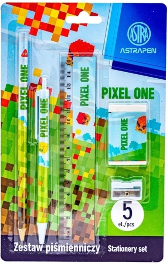 Astra pribor za pisanje Pixel One – 5-dijelni set