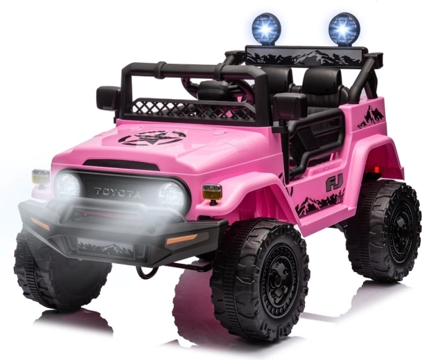 Električni autić Milly Mally Toyota FJ Cruiser ružičasti