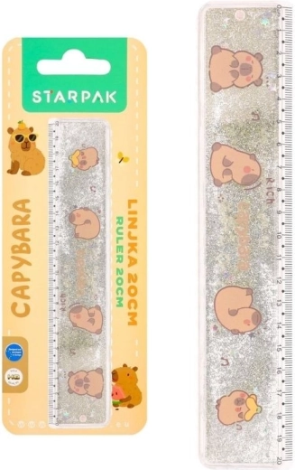 Ravnalo kapibara 20 cm