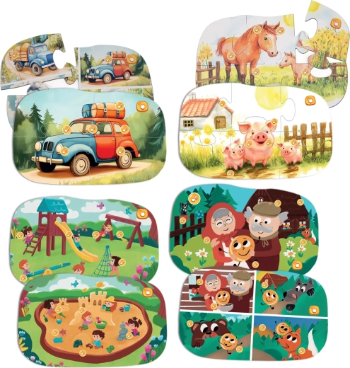 Interaktivne puzzle za male ručice