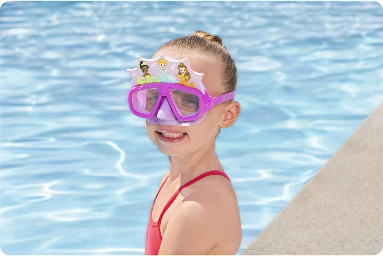 Široko vidno polje i jasan pogled pod vodom