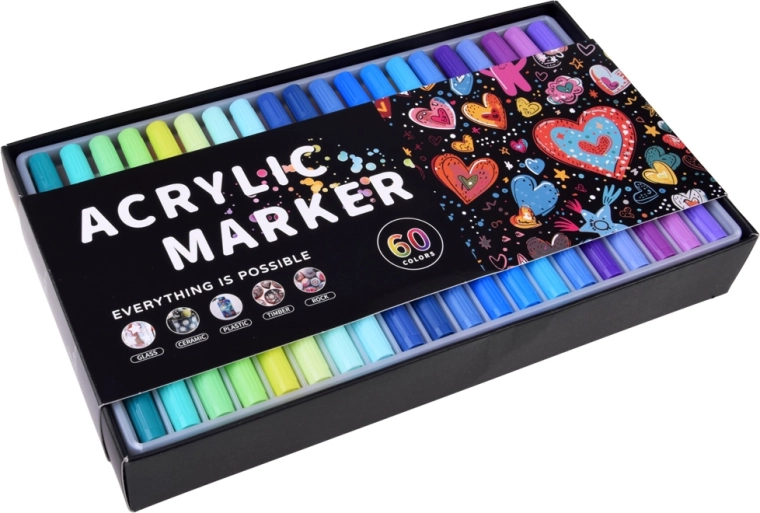 60 colors in one set