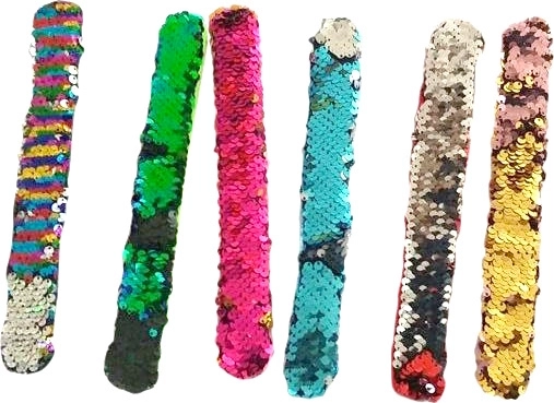 Plišani narukvica s ljuskicama koja se sama namotava Lolli Popz 22 × 3 cm - 1 komad