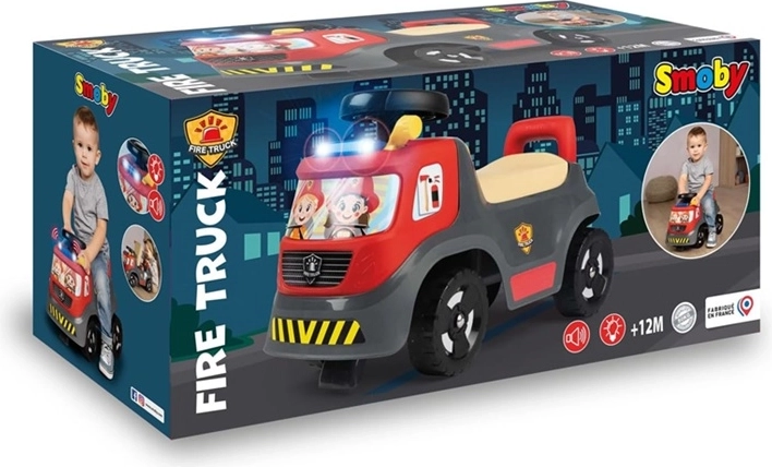 Smoby Fire Truck Ride-On