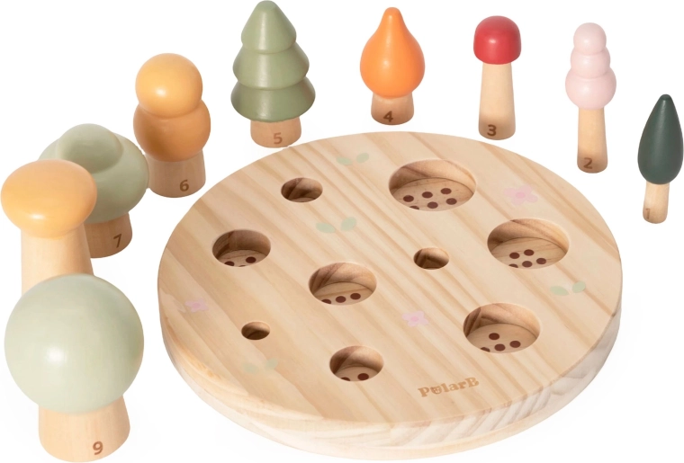 Learning numbers 1–9 in a playful way