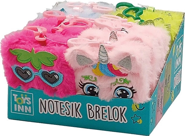 Stalak za ključeve s prstenom za bilježnicu mix 12 komada