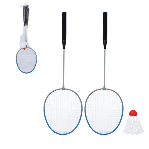 Set za badminton s 2 reketa i lopticom