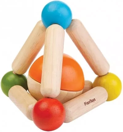 PlanToys shapeable rattle triangle