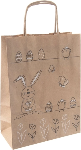 Papirnata poklon-vrećica zeko 18 × 8 × 24 cm