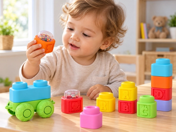 Soft blocks for little hands
