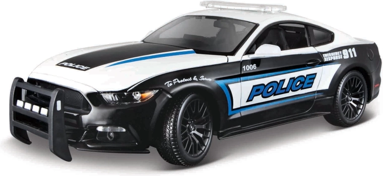 Maisto 2015 Ford Mustang GT crno-bijeli 1:18