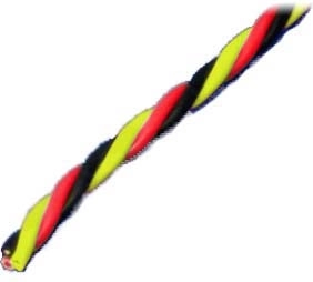 Trožilni uvijeni servo kabel Hitec 3 × 0,33 mm - 1 m