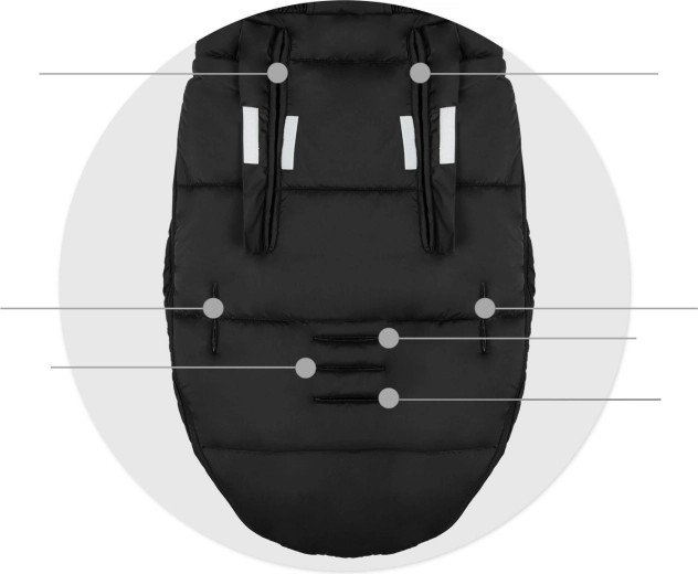 Universal stroller attachment