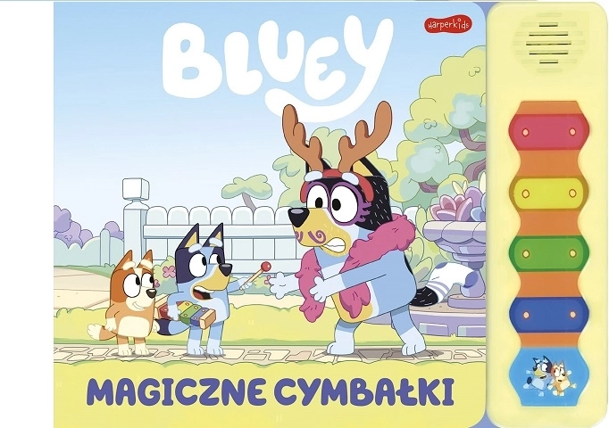 Bluey čarobni cimbali – zvučna interaktivna knjiga