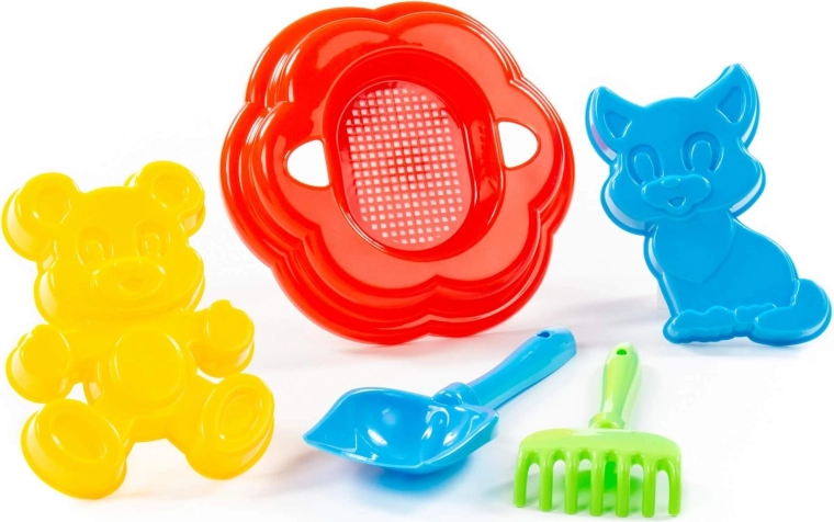 Lopatica i grablje za kreativno građenje