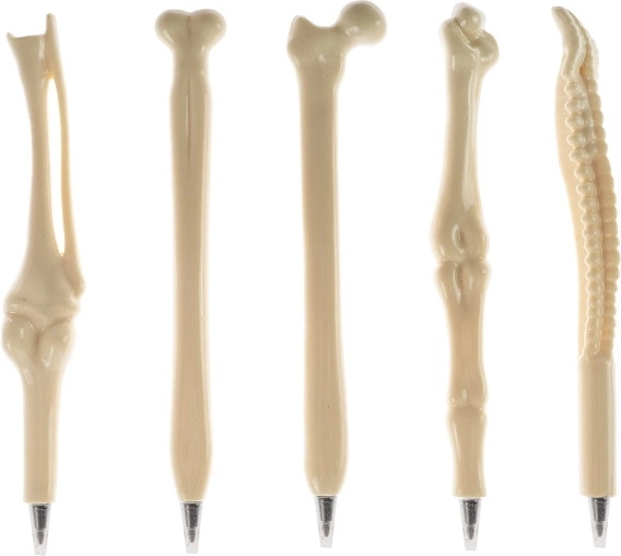 Halloween bone-shaped ballpoint pen - 1 piece