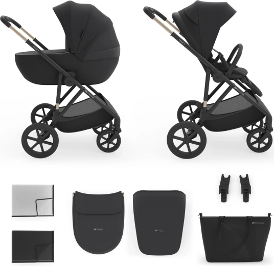 Kinderkraft 2-in-1 stroller Prime 3 dark green