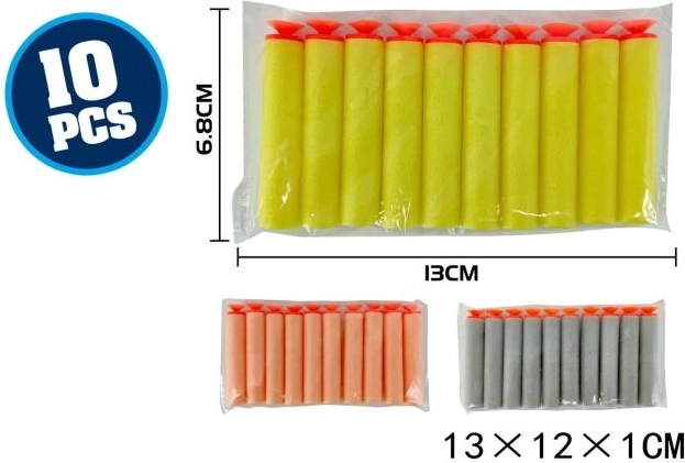 Foam darts for blaster