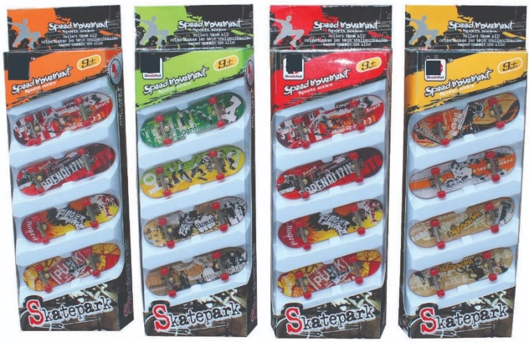 Skatepark multipack fingerboardova 4 kom