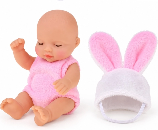 Removable bunny outfit