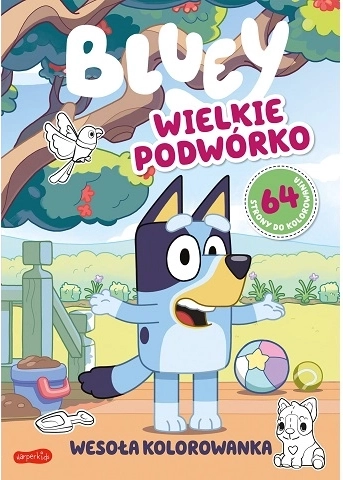 Bluey – veliki dvorišni vrt, vesela bojanka
