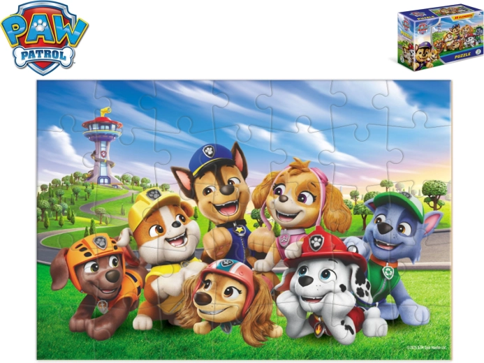Puzzle Paw Patrol u kutiji 35 dijelova