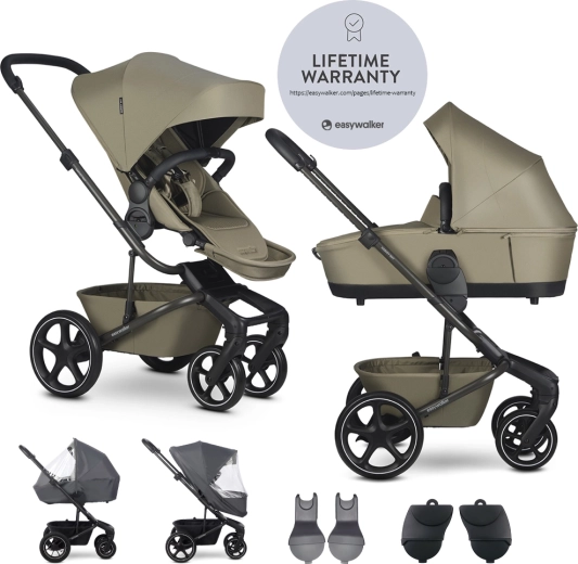 Easywalker Harvey NXT XL set – kombinirana kolica moss green