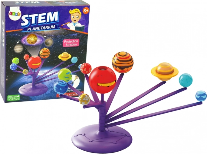 Obrazovni set pokretnog planetarija za bojanje
