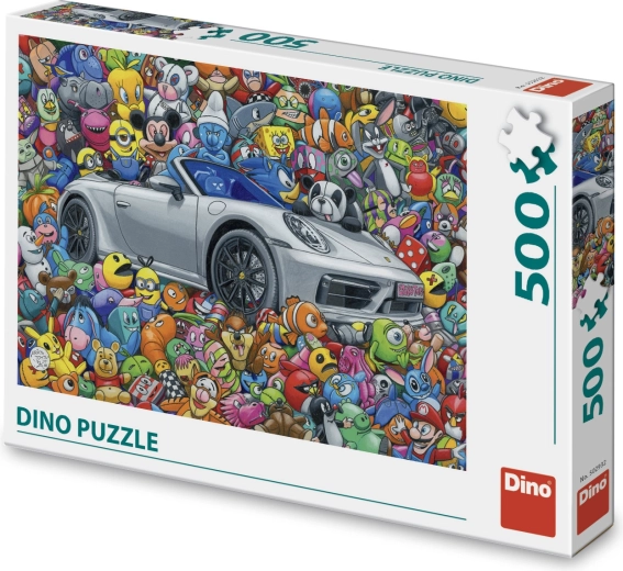 Puzzle Erikove igračke 500 dijelova - 1 komad