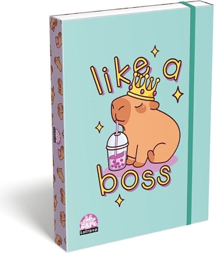 LizzyCard korice za bilježnice A5 Capybara
