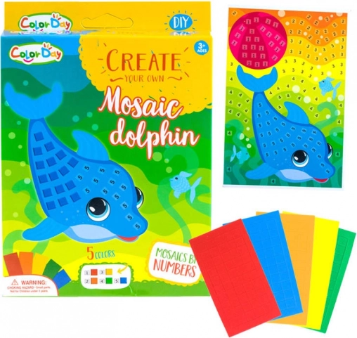 Kreativna pjenasta mozaička – samoljepljivi likovni set – Mozaika