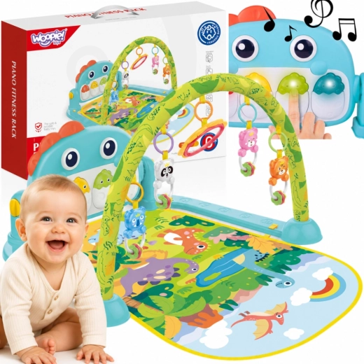Woopie Baby Play Mat with Dinosaur Arch