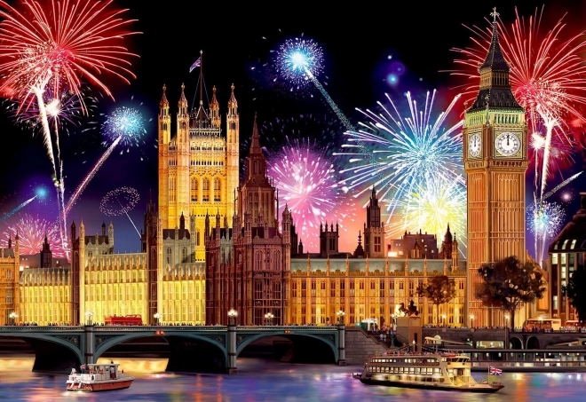 Noćni London pun boja