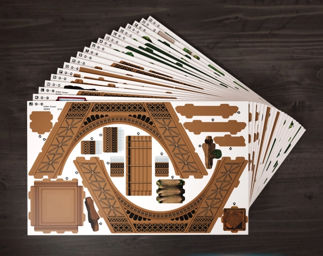 252 pieces for creative assembly