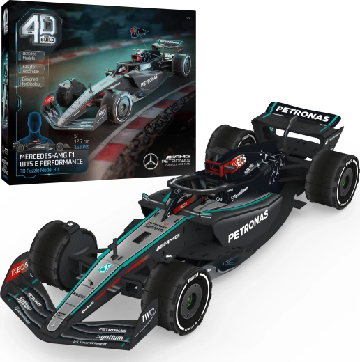 4D Build Mercedes-AMG Petronas F1 W15 E Performance 3D model slagalice