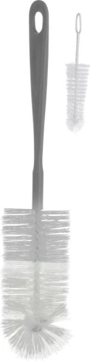 BabyOno četke za bočice i dudice, 2 kom, sive