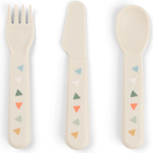 Done by Deer cutlery set Foodie Celebration sand